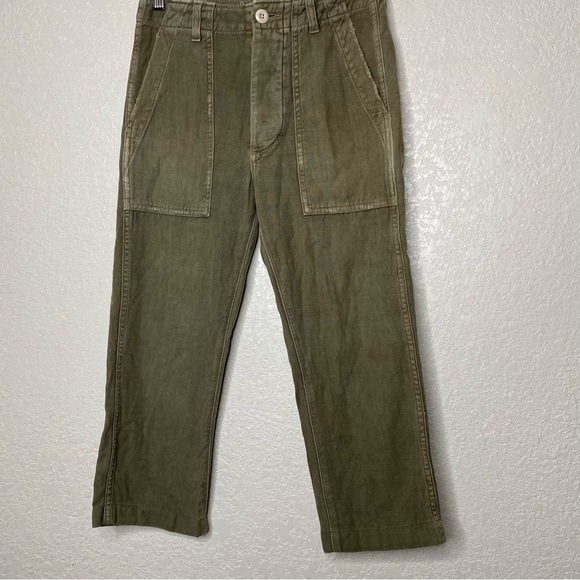 AMO Army Pant Gray Green size 24 - Picture 4 of 14